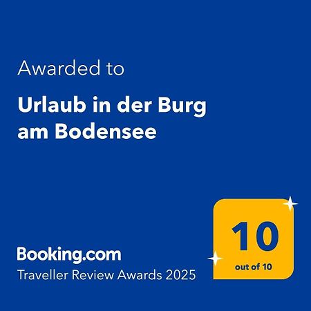 Urlaub In Der Burg Am Bodensee Kressbronn am Bodensee Exterior photo